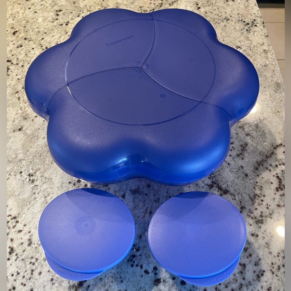 Tupperware Chip and Dip Set